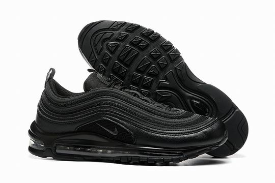 Cheap Nike Air Max 97 Black Men's Running Shoes-28